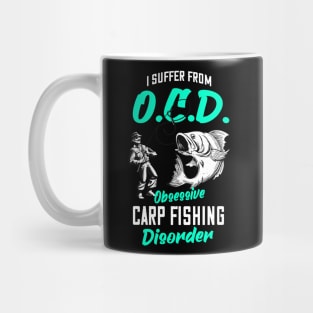 Carp Fishing Fish funny Fishermen Gift Mug